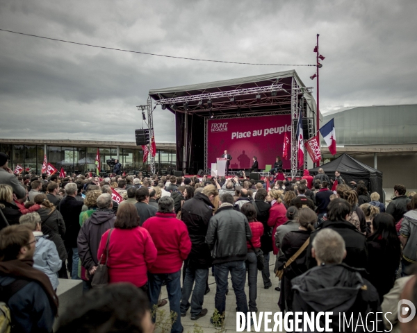 Reunion publique du Front de Gauche a Mericourt
