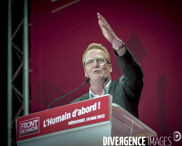 Reunion publique du Front de Gauche a Mericourt