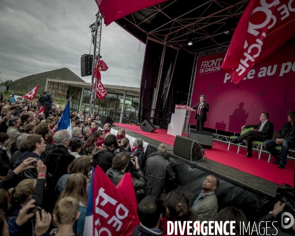 Reunion publique du Front de Gauche a Mericourt