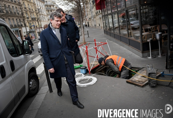 Arnaud Montebourg présente son manifeste économique pour une société du travail