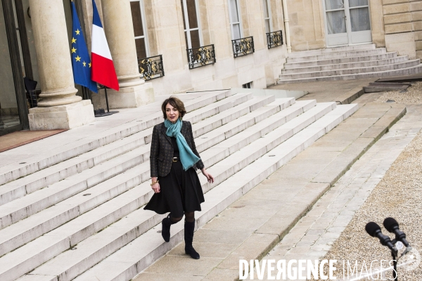 Elysée, voeux du gouvernement.