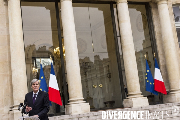 Elysée, voeux du gouvernement.