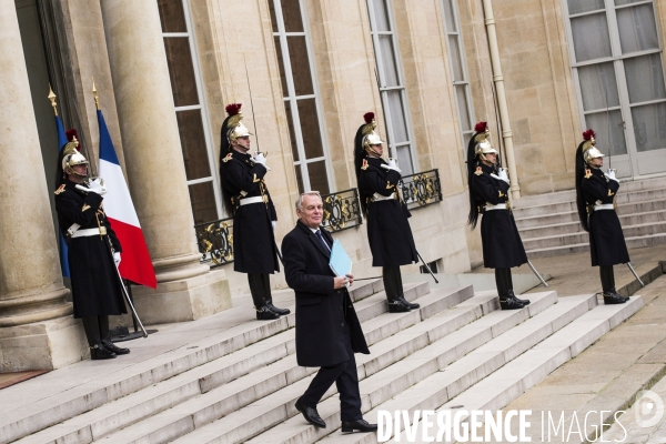 Elysée, voeux du gouvernement.