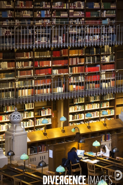 Ouverture de la bibliothèque de l Institut National d Histoire de l Art ( INHA ) sur le site Richelieu de l ancienne Bibliothèque Nationale de France BNF