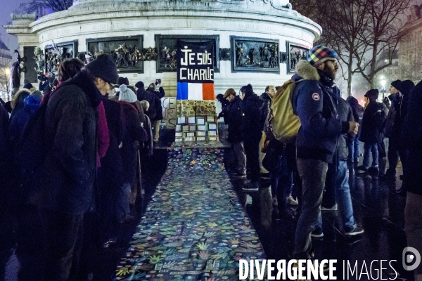 Hommage aux Victimes des attentats de Janvier 2015 de Paris et Montrouge