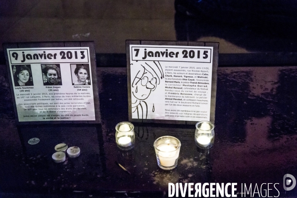 Hommage aux Victimes des attentats de Janvier 2015 de Paris et Montrouge