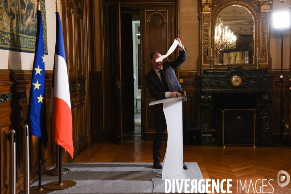 Déplacement de François Hollande en Corrèze