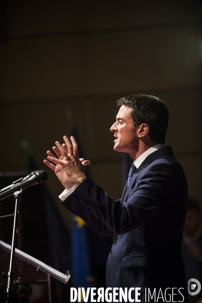 Manuel VALLS, 1er deplacement dans le doubs pour les primaires de la gauche.