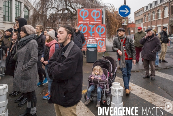 La campagne 2017 des Insoumis : Tourcoing