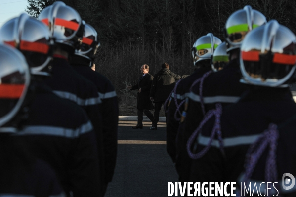 François Hollande en Corrèze.