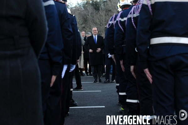 François Hollande en Corrèze.