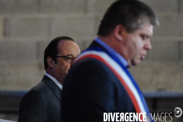 François Hollande en Corrèze.