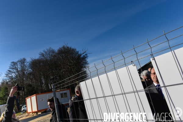 François Hollande en Corrèze.