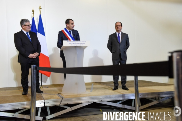 François Hollande en Corrèze.