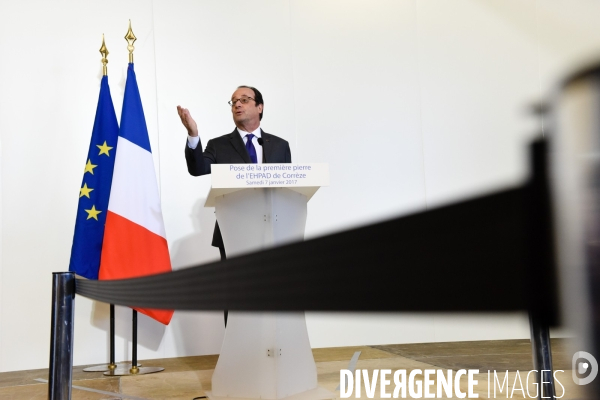 François Hollande en Corrèze.