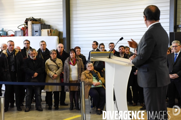 François Hollande en Corrèze.