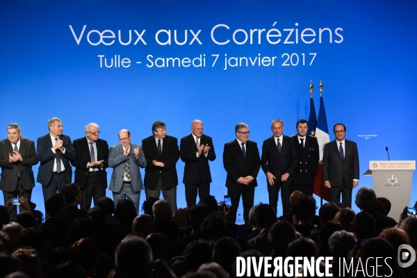 François Hollande en Corrèze.