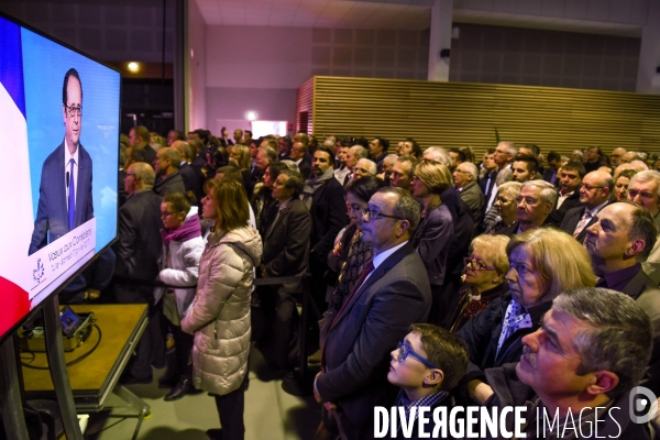 François Hollande en Corrèze.