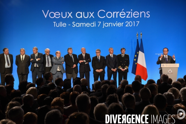 François Hollande en Corrèze.