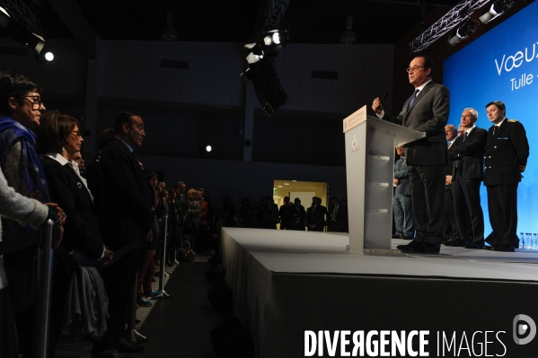 François Hollande en Corrèze.
