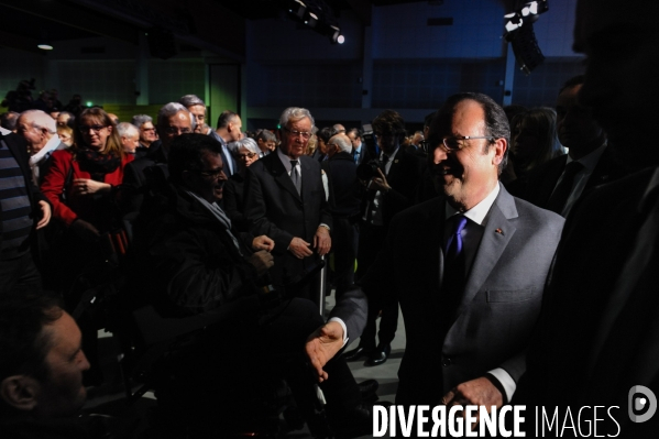 François Hollande en Corrèze.