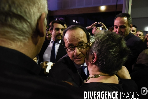 François Hollande en Corrèze.