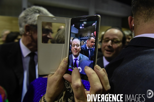 François Hollande en Corrèze.