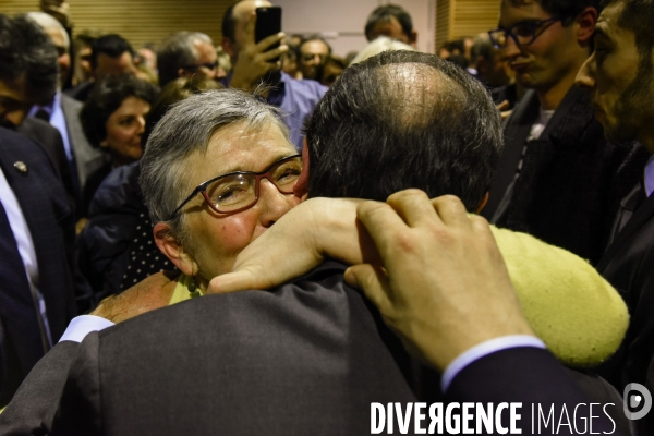 François Hollande en Corrèze.