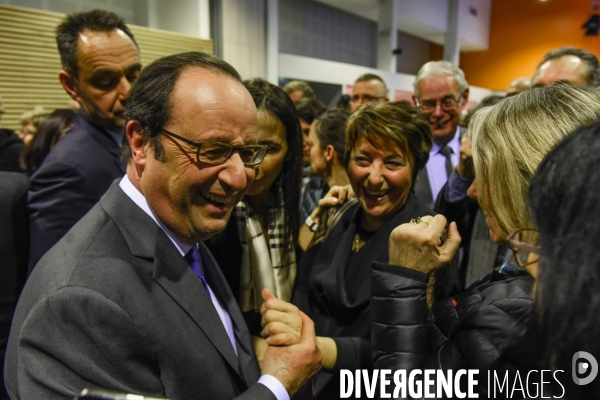 François Hollande en Corrèze.