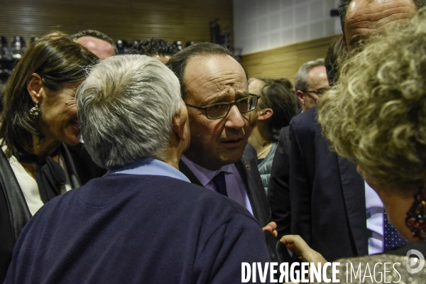 François Hollande en Corrèze.