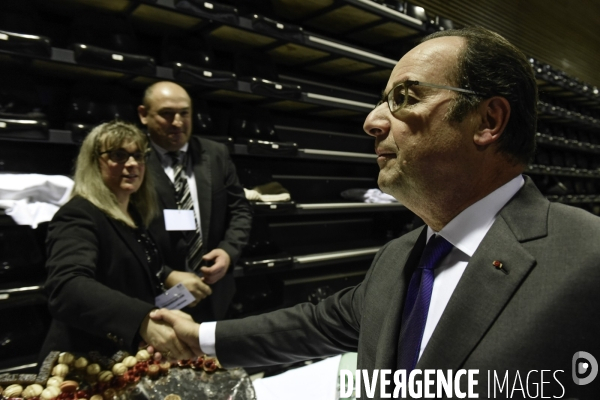 François Hollande en Corrèze.