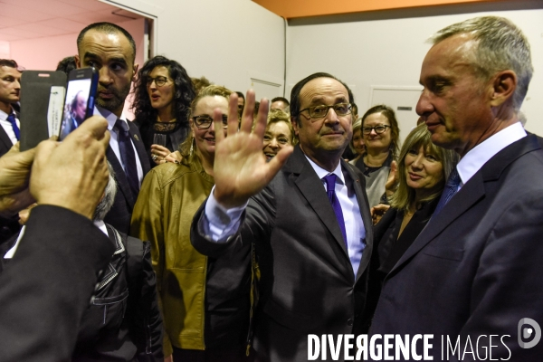 François Hollande en Corrèze.