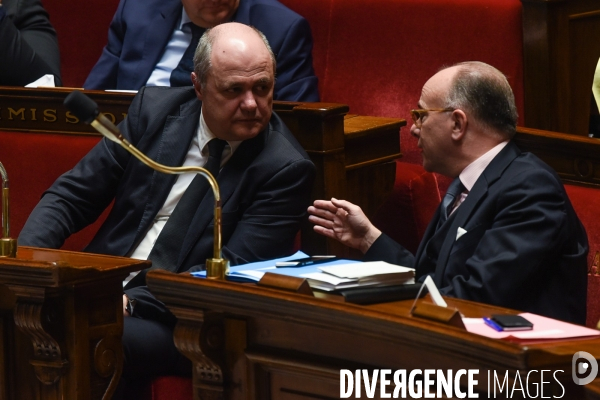 Bernard Cazeneuve à l Assemblée nationale. Questions d actualité