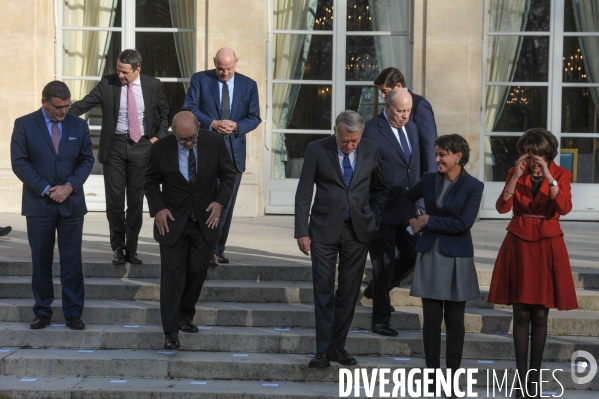 Gouvernement Cazeneuve. Premier conseil des ministres.