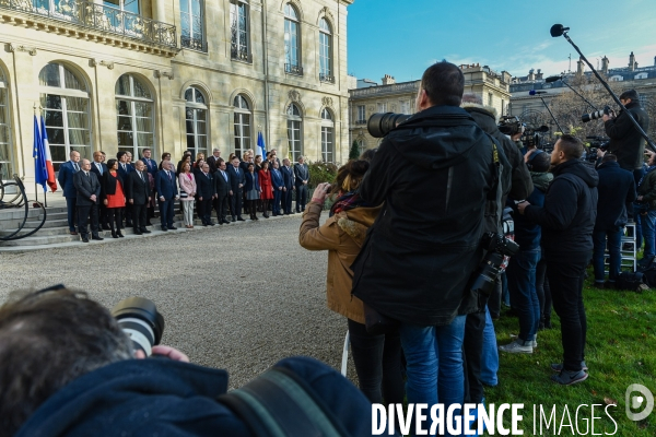 Gouvernement Cazeneuve. Premier conseil des ministres.