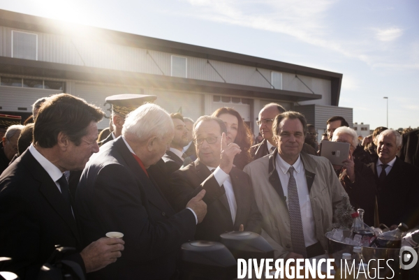 Inauguration de la rocade L2 par François HOLLANDE