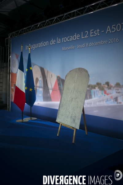 Inauguration de la rocade L2 par François HOLLANDE