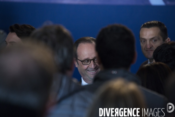 Inauguration de la rocade L2 par François HOLLANDE