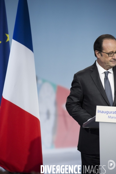 Inauguration de la rocade L2 par François HOLLANDE