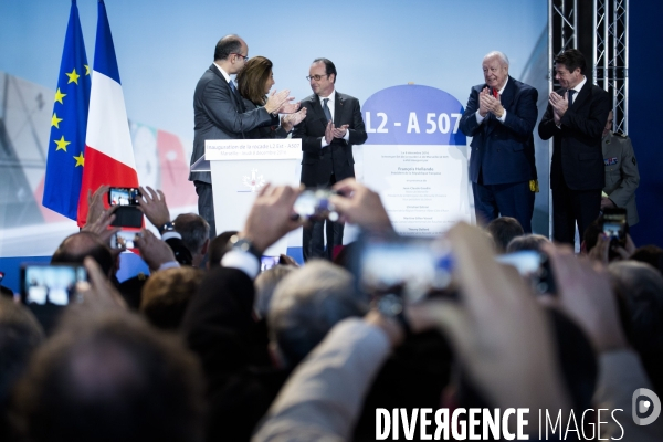 Inauguration de la rocade L2 par François HOLLANDE