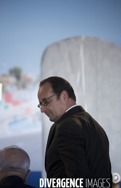 Inauguration de la rocade L2 par François HOLLANDE