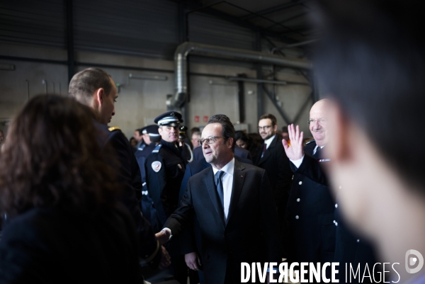 Inauguration de la rocade L2 par François HOLLANDE