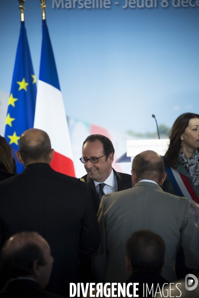 Inauguration de la rocade L2 par François HOLLANDE