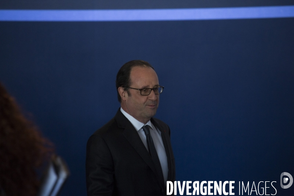 Inauguration de la rocade L2 par François HOLLANDE