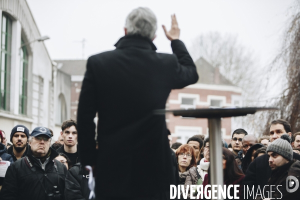 Meeting de Jean-Luc Mélenchon à Tourcoing