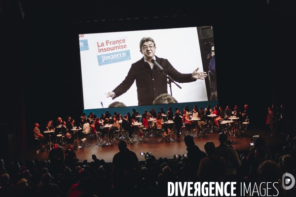 Réunion publique de Jean-Luc Mélenchon au Mans