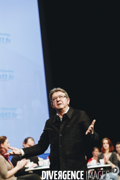 Réunion publique de Jean-Luc Mélenchon au Mans