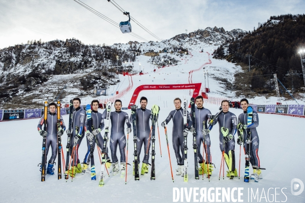 L Equipe de France homme de ski alpin