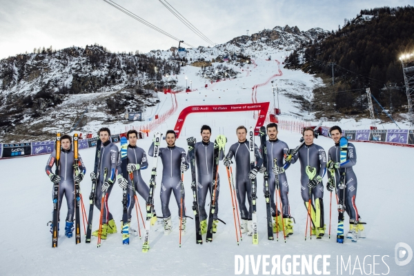 L Equipe de France homme de ski alpin