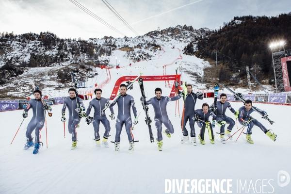 L Equipe de France homme de ski alpin